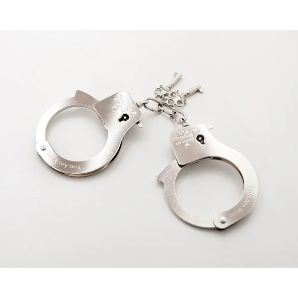 Fifty Shades "You are Mine" Metal Handcuffs — image 13 of 19