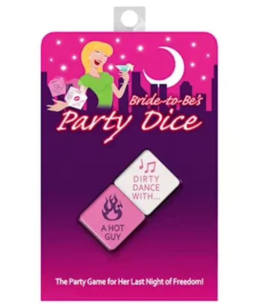 Bride-to-be Party Dice - Purple — image 2 of 2