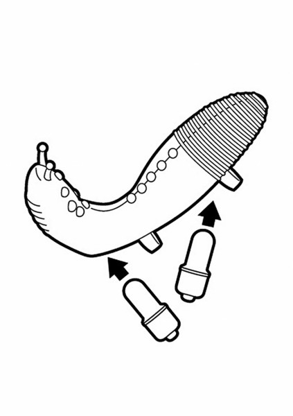 Vibrator Extension Set - Eliott - Black - Vibrator