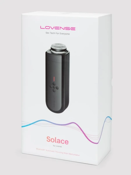 Lovense Solace App Controlled Thrusting Masturbator