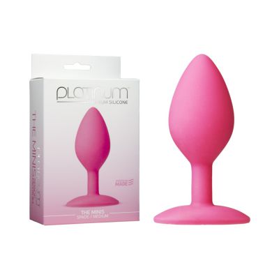 Platinum The Minis Spade Medium Butt Plug