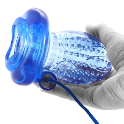 Maestro Vibrating Jelly Masturbator