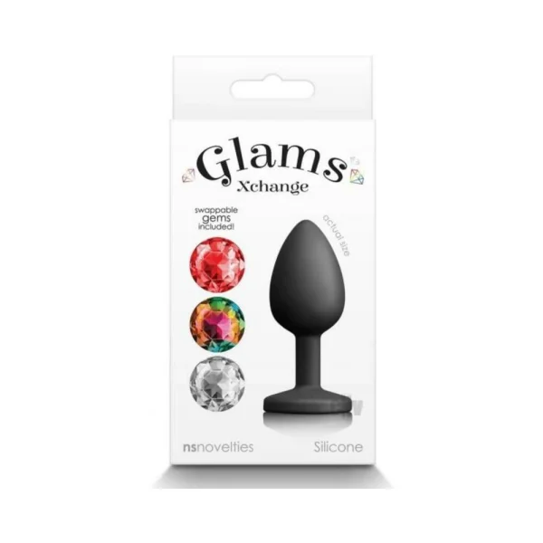 Butt Plugs: Glams Xchange Round Small