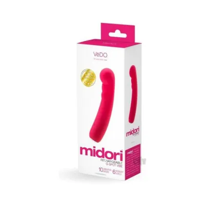 Vedo Midori Rechargeable G spot Vibe Pink