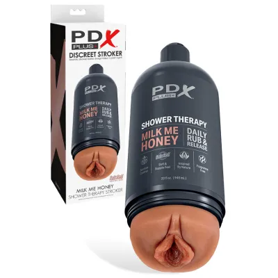 PDX Milk Me Honey 8 1 Discreet Shower Bottle Stroker