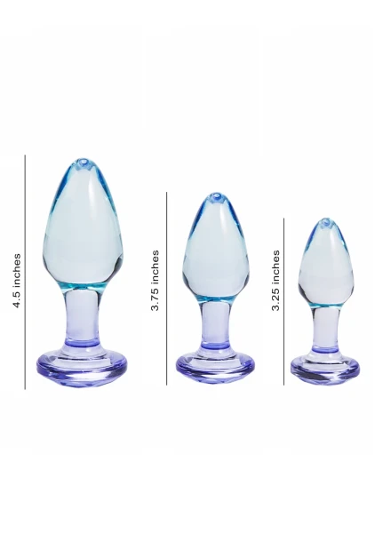 Crystal Jellies - Anal Initiation Kit (Purple)