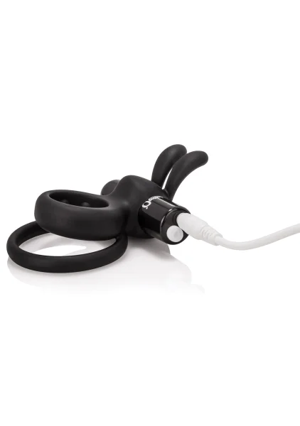 Charged Ohare XL Wearable Rabbit Vibe - Black - Each