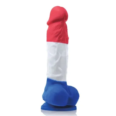 Colours Pleasures Tricolour 5 Dildo
