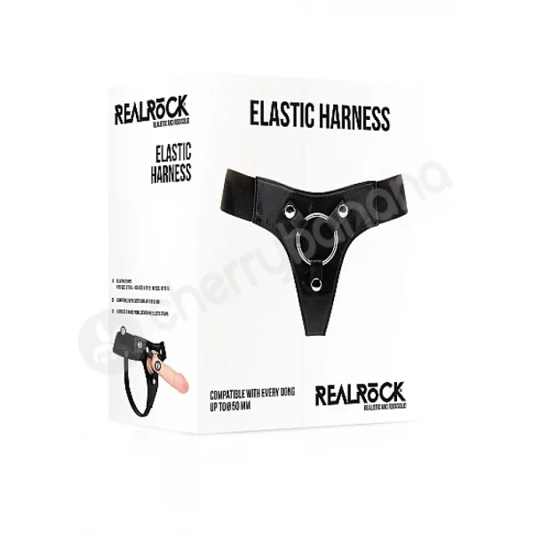 Realrock Black Elastic Harness