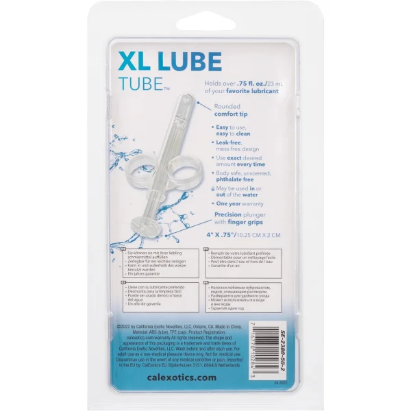Lube Tube XL Lubricant Applicator By CalExotics - Clear — image 13 of 20