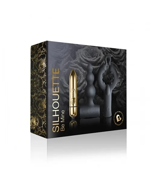 RocksOff - Be Mine Set - Black & Champagne Gold