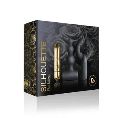 RocksOff Be Mine Set Black Champagne Gold