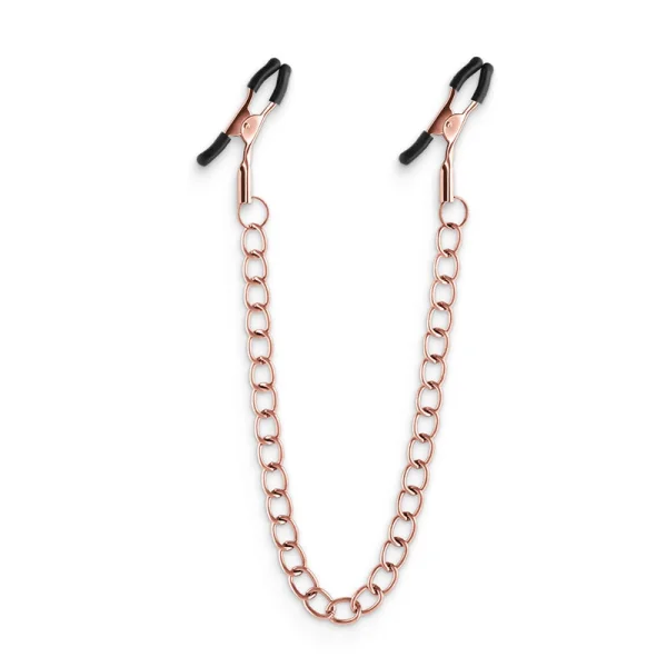 Bound Adjustable DC2 Nipple Clamps by NS Novelties - Rose Gold