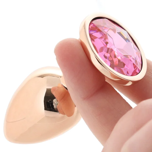 Rear Assets Round Gem Metal Plug Kit