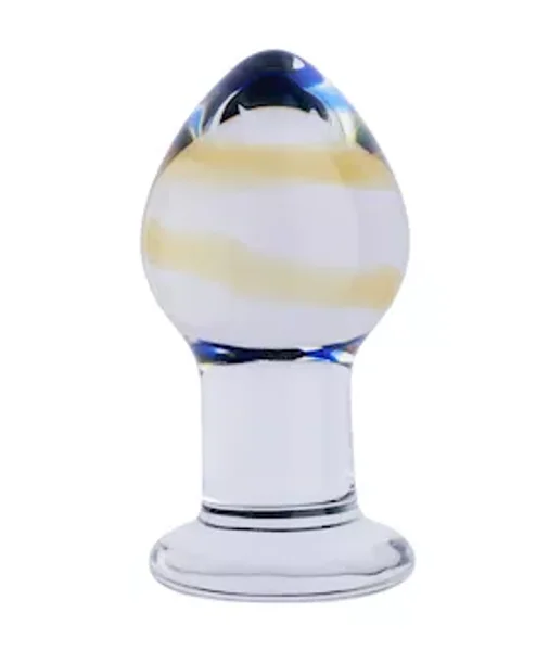 Lucent Prima Glass Butt Plug - Clear - 3.5 Inch — image 5 of 7