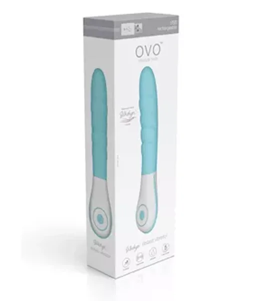 Silkskyn Recharge Ribbed Vibe - 8.6 Inch - Blue — image 4 of 4