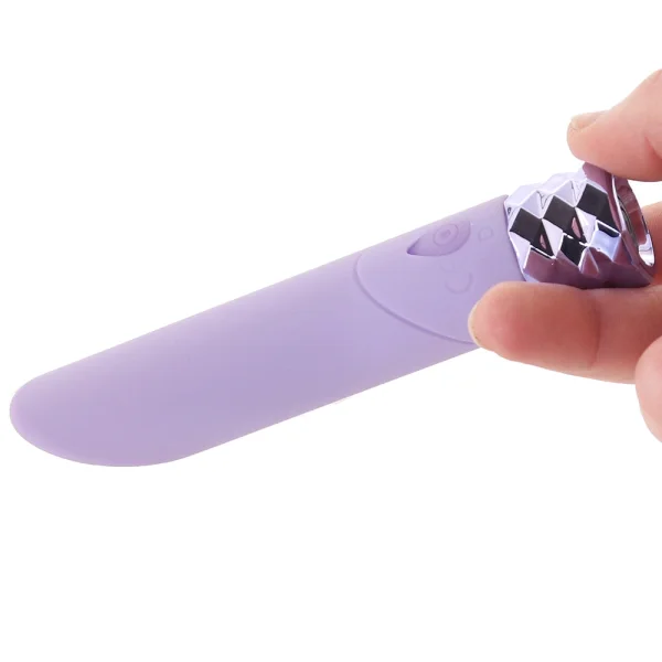 Maia Angel Crystal Gems Rechargeable 25-Speed Bullet Vibrator