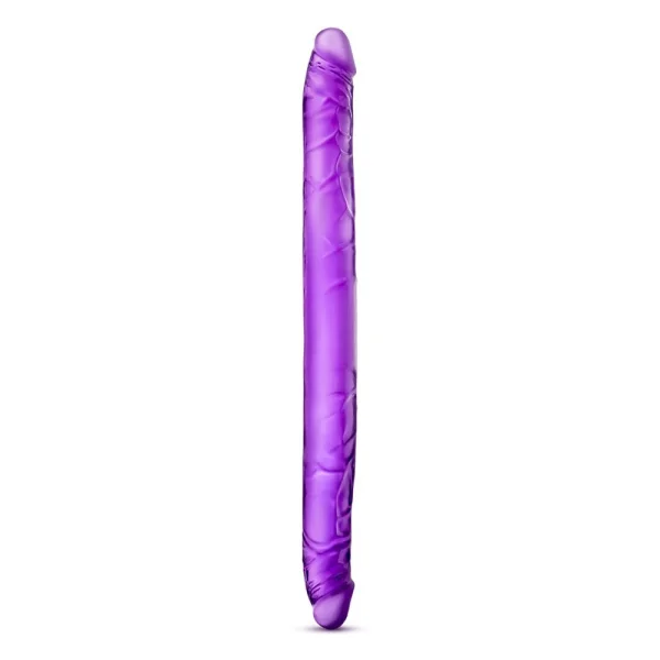 B Yours 16 Inch Purple Double Dildo