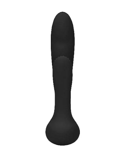 G-spot And Clitoral Vibrator - Flair  - Black - 6.8 Inch
