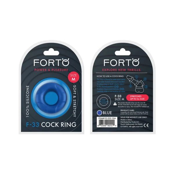 Forto F-33: 21mm 100% Liquid Silicone C-ring