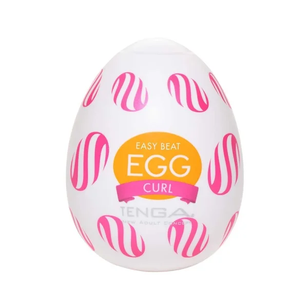 Tenga Egg 'Curl' Penis Masturbator — image 4 of 6