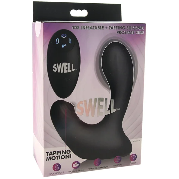 Swell Inflatable + Tapping Remote Prostate Vibe