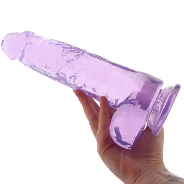 RealRock 10 Inch Realistic Ballsy Dildo