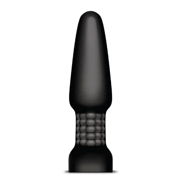 b-Vibe Rimming Plug 2 - Waterproof Remote Control Vibrating Anal Toy - Black