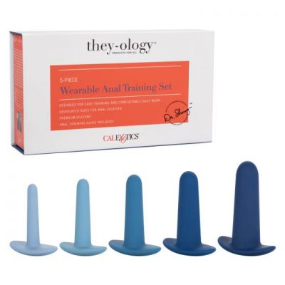 CalExotic They ology 5 Piece Wearable Anal Training Set