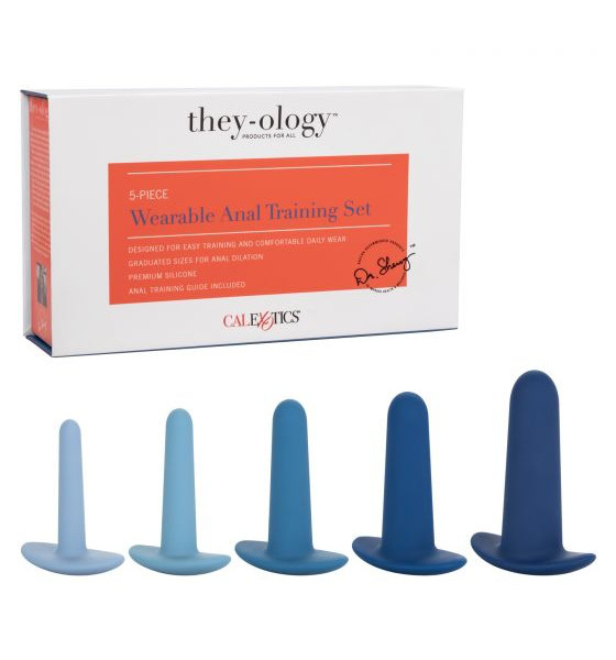 CalExotic - They-ology 5-Piece Wearable Anal Training Set
