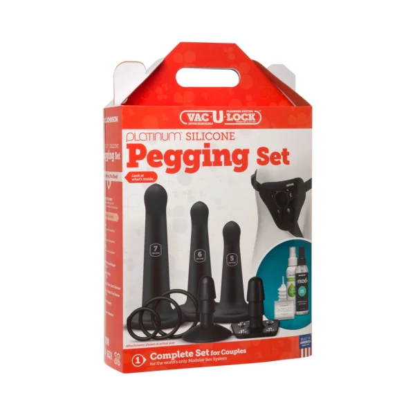 Vac-U-Lock Silicone Pegging Set
