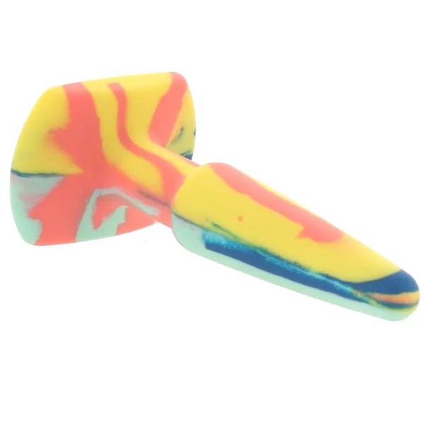 A-Play Groovy Silicone 4" Anal Plug By Doc Johnson - Sunrise — image 6 of 15