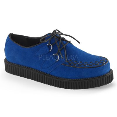 1 inches PF D Ring Lace Up Creeper w Interwoven Apron Piping