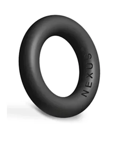Enduro Plus Thick Silicone Super Stretchy Cock Ring  - Black — image 2 of 2