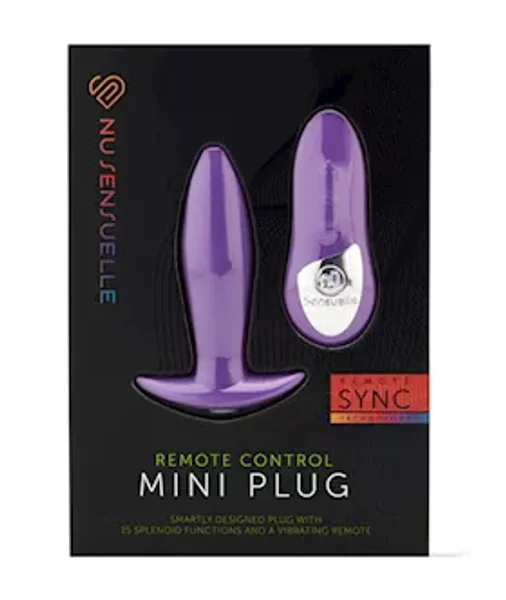 Nu Sensuelle Remote Control Mini Plug  - Purple - 3.9 Inch — image 4 of 4