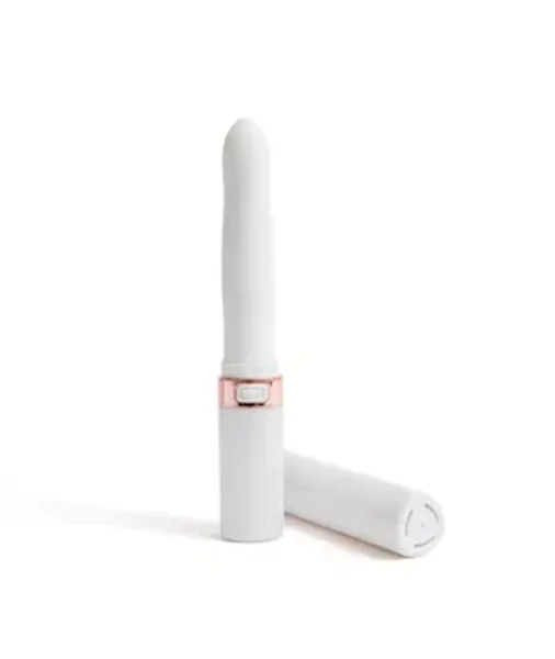 Nu Sensuelle Cache 20 Function Rechargeable Covered Vibe - White — image 2 of 2