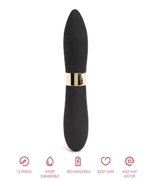 Nu Sensuelle Deux Bullet - Black - 5.25 Inch — image 7 of 8