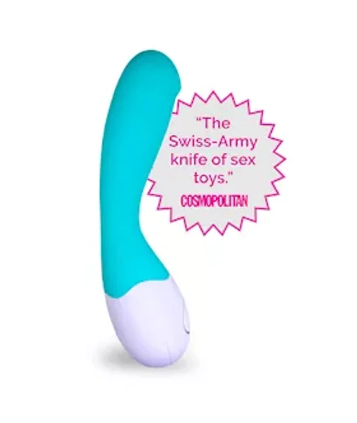 Lovelife Cuddle G-spot Vibrator - 6.5 Inch - Aqua - 6.5 Inch — image 2 of 2