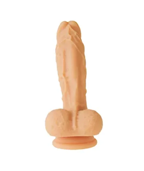 Nood 7 Inch Realskin Dildo - Flesh - 7 Inch — image 23 of 25