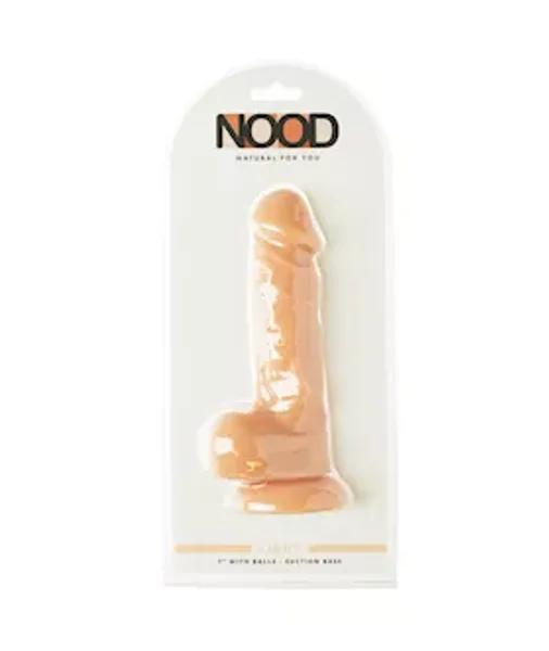 Nood 7 Inch Realskin Dildo - Flesh - 7 Inch — image 15 of 25