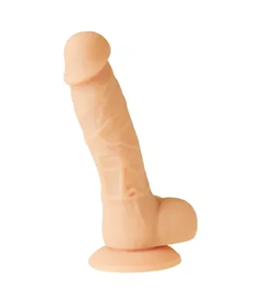 Nood 7 Inch Realskin Dildo - Flesh - 7 Inch — image 14 of 25