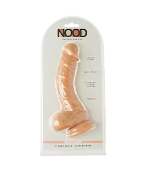 Nood 7 Inch Realskin Dildo - Flesh - 7 Inch — image 22 of 25