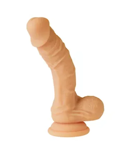 Nood 7 Inch Realskin Dildo - Flesh - 7 Inch — image 24 of 25