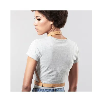 Bijoux Indiscrets Maze H Harness Brown