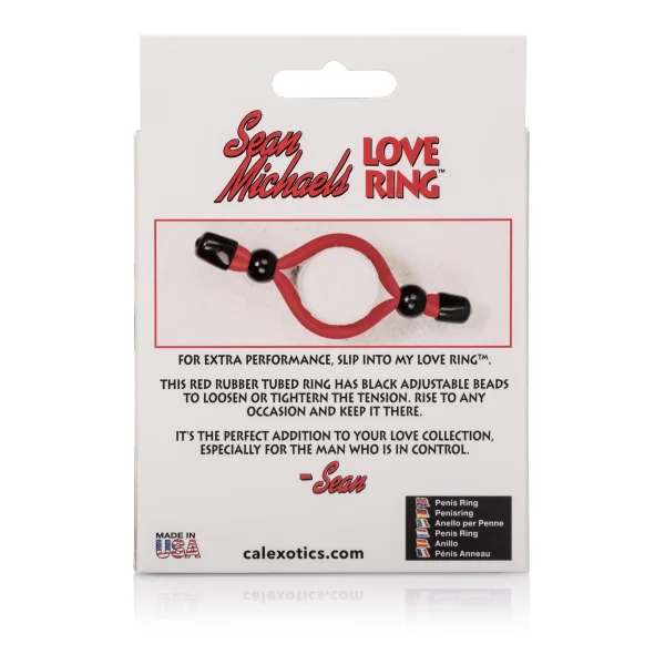 Sean Michaels love ring