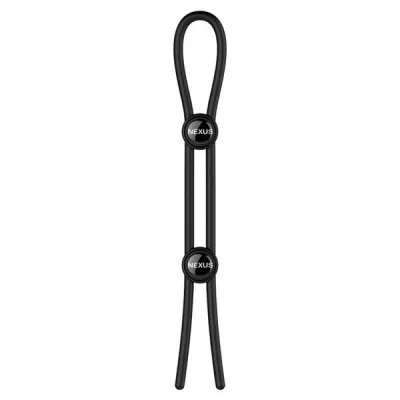 Nexus Forge Double Lasso Silicone Cock Ring