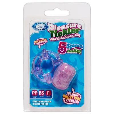 Cloud 9 Pleasure Tickler 5 Speed Vibrating Cock Ring