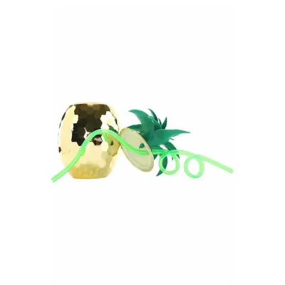 Pineapple Disco Cup Yellow