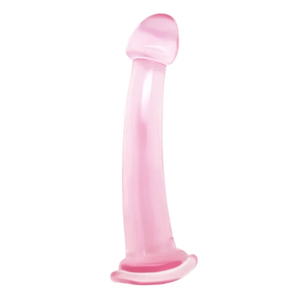 Curved G-Spot / P-Spot Penetration Jelly Dildo - 4 Different Size Options!