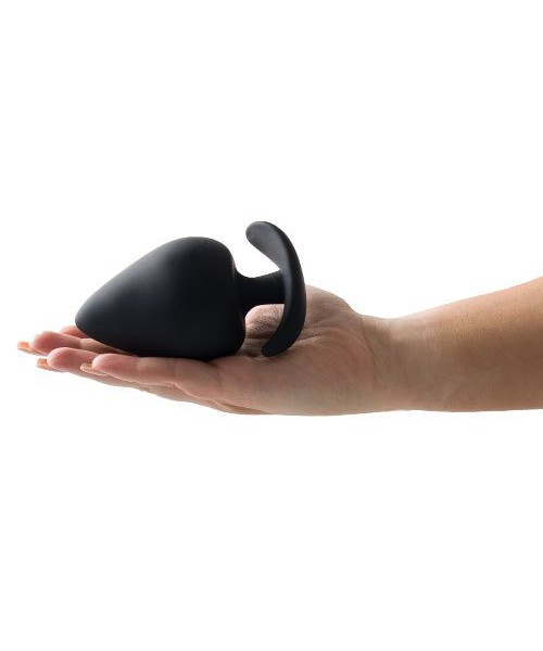 Bondara Black Silicone Anchor Butt Plug – 3, 3.5 or 4 Inch — image 6 of 6
